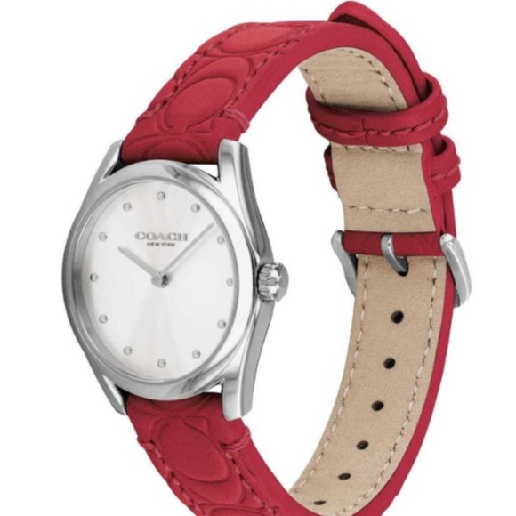 coach watch red